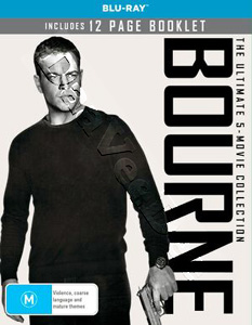 The Ultimate Bourne Collection | The Bourne Identity / The Bourne Supremacy / The Bourne Ultimatum / The Bourne Legacy / Jason Bourne  |   Blu-Ray